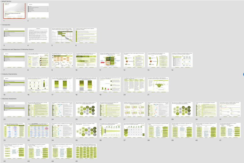 Data narrative